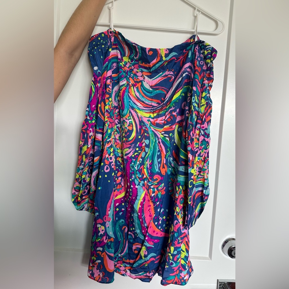 Lilly Pulitzer Adira Stretch Silk Dress